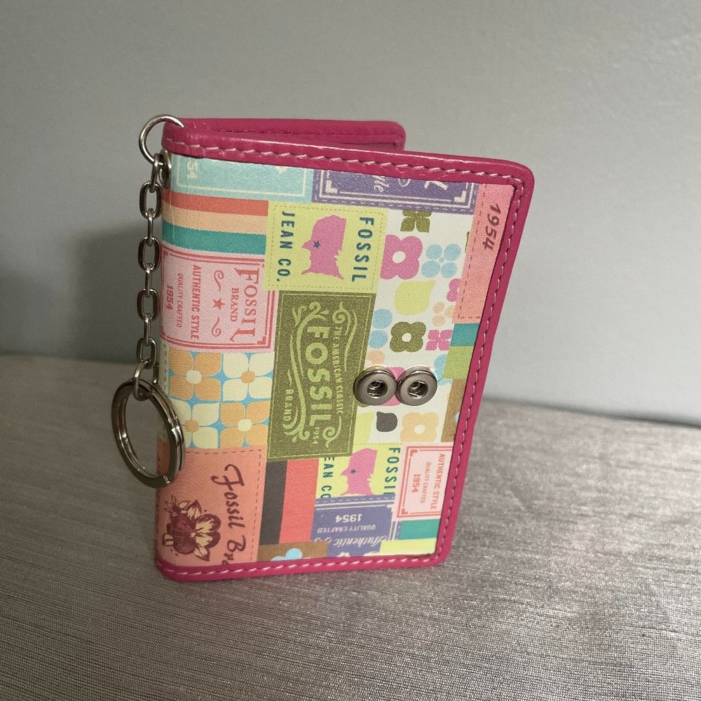 Fossil keychain wallet